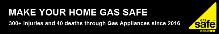 Gas Safe Registered CTA in Black